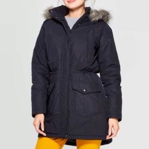 Universal thread M black winter coat